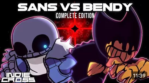 BENDY VS SANS (INDIE-CROSS/WHAT-IF) //(COMPLETE EDITION)