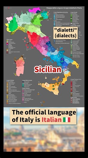 Langfocus Paul 🪬 on Instagram: "The Sicilian Language (not Italian) #Sicily #Italy #Sicilian #language"