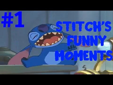 STITCH’S FUNNY MOMENTS #1 | Lilo & Stitch The Series | Funny Moments Compilation