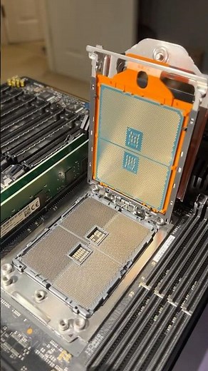 Installing Threadripper PRO 12 Core CPU #pcbuild #dreampc