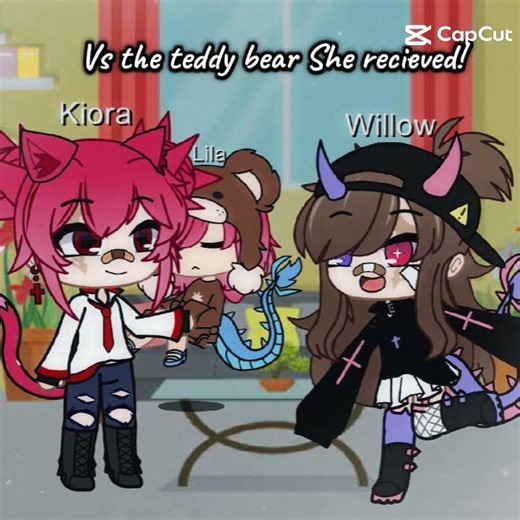 Teddy bear!! #gacha #idkwhattopost