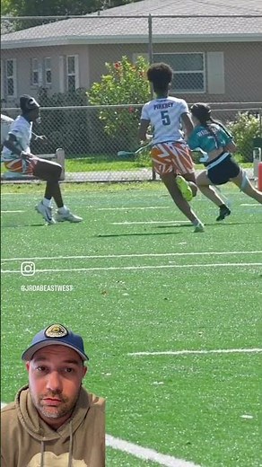 An Awesome Flag Football Trick Play! #flagfootball