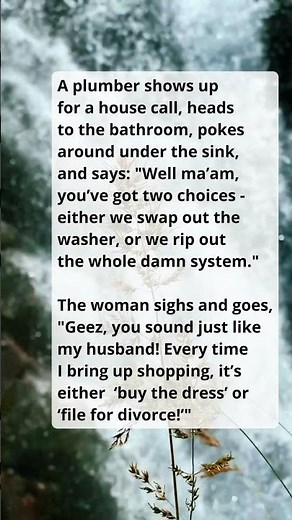 The Funniest Plumber Story You'll Hear Today!