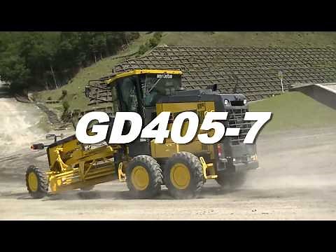コマツ モーターグレーダー GD405-7