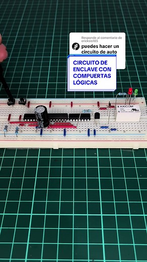 Respuesta a @ericksis185 Circuito de enclave con compuertas lógicas básicas | #LaElectronicaGT #Enclave #CompuertasLogicas #CompuertaLogica #CompuertaNOT #CompuertaOR #CompuertaAND