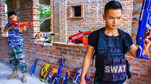 15K views · 276 reactions | Nerf War Commando & Brave Warriors Nerf Grand Theft Auto Group Rescue Gentleman | Nerf War Movie | Facebook
