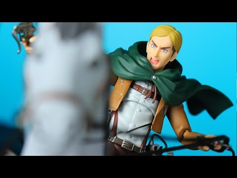 Worth It For The Horse!!! Figma Erwin Smith Review - ATTACK ON TITAN