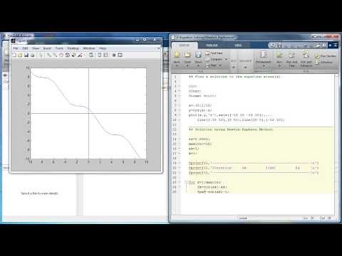 Equation Solver in MATLAB