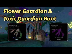 How To Spawn Flower Guardian & Toxic Guardian Hunt | Fisch | Roblox