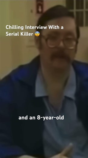 Chilling Interview With a Serial Killer 😨 #documentary #scary #crime #chilling #shorts