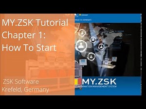 MY.ZSK Tutorial. Chapter 1: How To Start