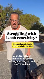 So many people come to us with dogs that explode on the walk. They’re hiding behind trees. Waking at odd hours. They’re told to “redirect” their dogs with food and games. And yet, none of it works. Leash reactivity is the #1 issue we see in the pet dog world, and it’s the behavior people struggle with the longest (when they don’t need to) The real problem? Over arousal. And it almost always begins well before the walk. Most training programs tell you to: Teach a better heel Train in low distract
