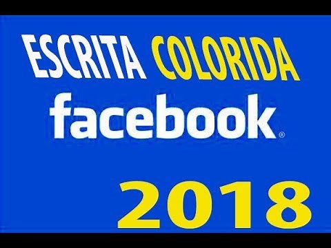 How to Write in Color on Facebook 2018