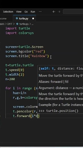 #python #matplotlib #pythongraphics #reels #pythonplot #pythonshorts #learnpython #coding