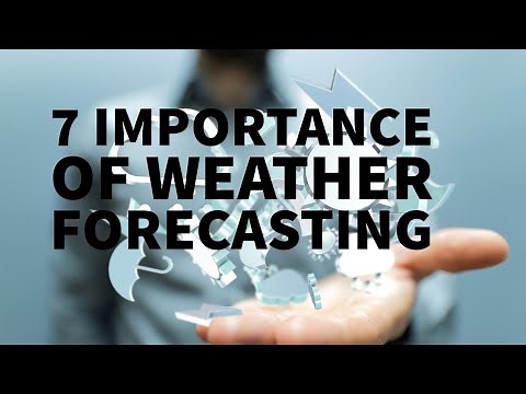 7 IMPORTANCE OF WEATHER FORECASTING
