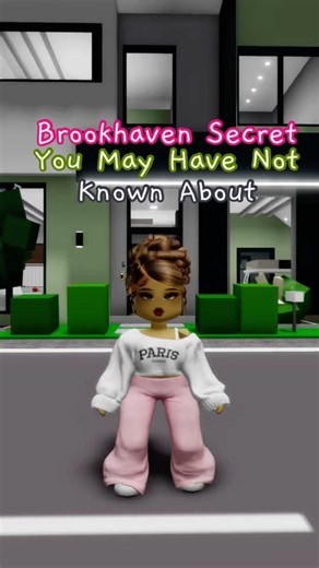 Cool Brookhaven Secret You May Have Not Known About #brookhaven #shorts