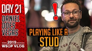 VLOG Day 21 - We’re hunting for our 3rd cash in a row and hopefully a big one in the $10k Seven Card Stud. | Daniel Negreanu