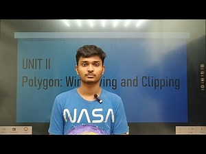 CG | Unit 2 | Polygons: Windowing and Clipping | SPPU S.E. Comp & A.I.D.S. | Oneshot
