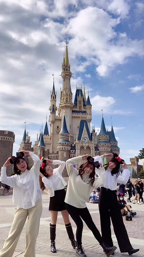 ミッキーマウスマーチの振り付けを踊ってみた！
