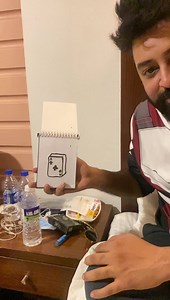 Hunarbaaz Magician MANOJ JAIN graciously transfers his magical powers to me for a few seconds. You will not believe what happens next! #manojjain #akshaylaxman #illusionist #magician #mentalist #cardtricks #cardtrick | Akshay Laxman