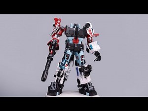 Demon Knight DK01-04 Guardia Defensor Combiner Oversized Version Set A/B review