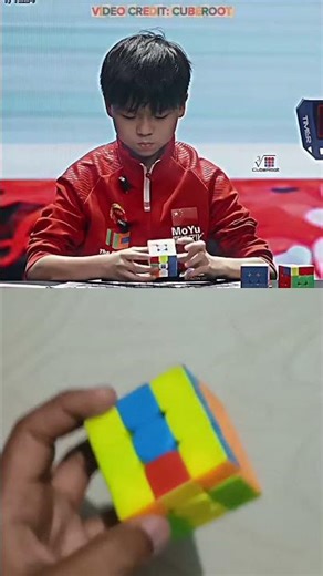 3x3 Rubik’s Cube Solve in 3.06 Seconds 🔥😱 | Super Fast Cubing