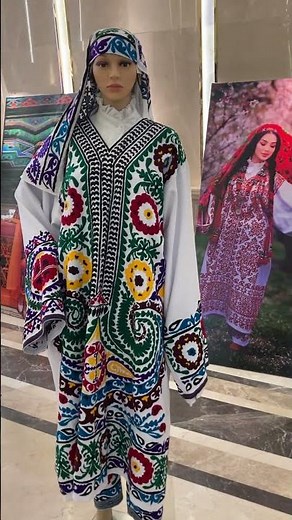 Tajik National Clothing for Women | Traditional Dress of Tajikistan 🇹🇯 | P3 | Oxus View