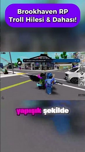 👻 TROLL HİLESİ! Brookhaven RP Script (Invisible/Glue) #roblox #brookhaven #brookhavenrp #robloxtroll