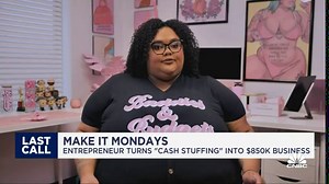 Entrepreneur turns 'cash stuffing' into $850,000 business