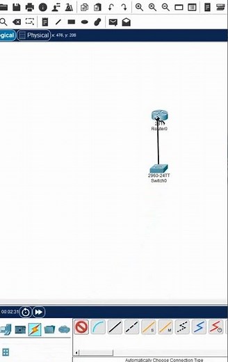 1.How to Build Small lab in CISCO Packet Tracer