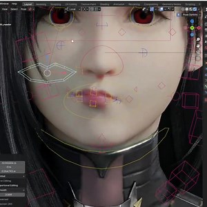 259K views · 3.1K reactions | A$AP BERG showcased an expressive Tifa Lockhart 3D rig set up in Blender with just 30 deformation bones. Once complete, the rig will be available for download: https://80.lv/articles/artist-creates-a-tifa-lockhart-3d-rig-with-only-30-deformation-bones/ | 80 Level | Facebook