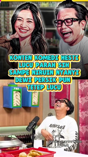 HESTI BELAJAR NYANYI DEWI PERSIK BUAT KONTEN IMPERSONET NYA