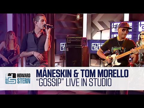 Måneskin “Gossip” Featuring Tom Morello Live for the Stern Show