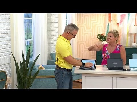 Memorex 10.1" 128GB Tablet with Keyboard and Case