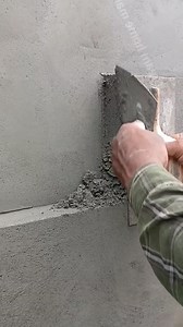 1M views · 1.9K reactions | Perfect Corner Plaster with Trowel✅ #plasteringskills #perfectcorner #trowelmaster #cementplaster #cornerwork #plasterfinish #constructionlife #skilledtrades #satisfying #reelitfeelit #troweltip | رائد سيراميك بورسلان | Facebook