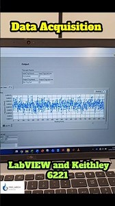 Electrical Resistance | Data Acquisition using LAN | LabVIEW | Keithley 6221, 2182A #labview