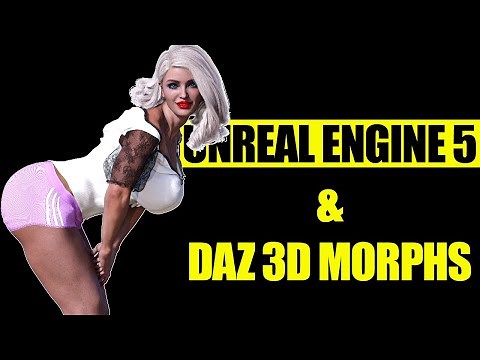 UE5 & Daz3D Morphs Tutorial (Animating Breasts and Facial Expressions) | Unreal Engine 5 Tutorial