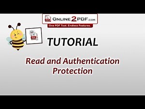 PDF Read and Authentication Protection