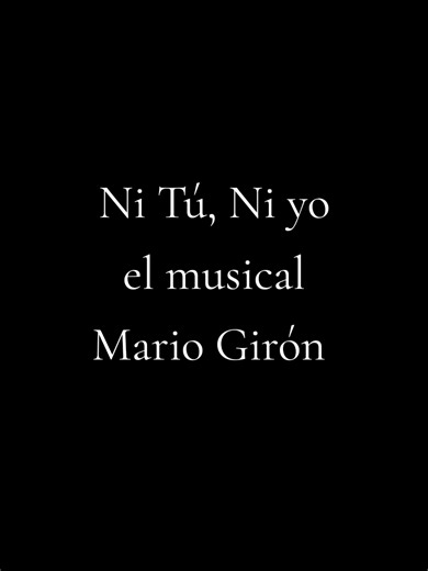 Mario Girón se suma al elenco de Ni tú, Ni yo el musical interpretando a XAVY #mariogiron #paratiiiiiiiiiiiiiiiiiiiiiiiiiiiiiii #fyp #musical #josejose se @Mario Girón @NI TÚ NI YO, EL MUSICAL