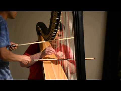 2013-05-23 1944 Bowing on Harp (Extended Technique)