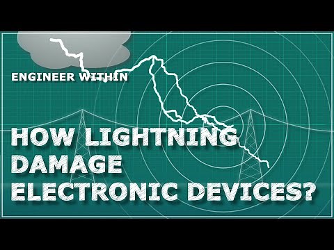 How lightning damage electronic devices? Why lightning Damage electronics?