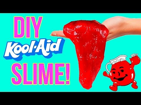 DIY Edible Kool-Aid Slime! Easy DIY Slime!