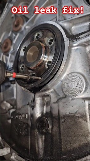 Oil Leak Fix – Crankshaft Seal Replacement (Satisfying Repair)