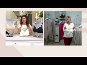 Cuddl Duds Intimates Cotton Core Bonded Lounge Bra on QVC