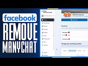 How To Remove ManyChat From Facebook Page (2025) Simple Tutorial