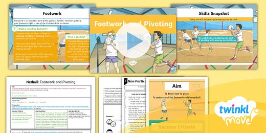Year 6 Netball Lesson 3 - Footwork and Pivoting