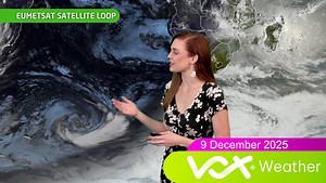 10 December 2025 | Vox Weather Forecast 🌧️ COOL to COLD and RAINY behind a COLD FRONT in parts of the Eastern Cape and KwaZulu-Natal ⛈️SCATTERED thunderstorms remain likely in the east, with a risk of some severe storms. 🔥HOT in the west where temperatures will rise close to 40°C. ⚠️IMPACT-BASED WARNINGS issued by SAWS ⚠️ 🟡Yellow Level 2: Severe Thunderstorms with heavy downpours leading to localised flooding of susceptible roads, settlements and low-lying bridges/areas, excessive lightning,