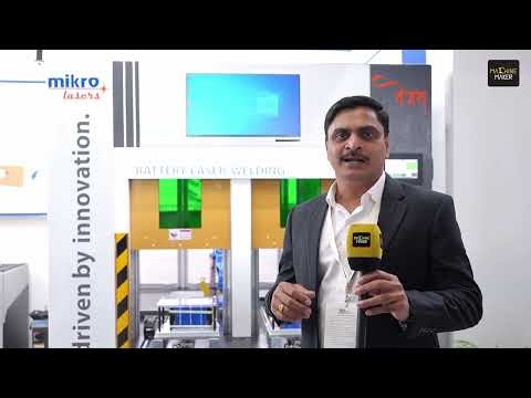 Mikro Innotech India at IMTEX 2026: Precision Laser Welding for EV Batteries | Machine Maker