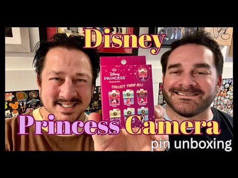 Disney Princess Camera Pin Unboxing #pinunboxing #disneypins #disney #pintrading #pincollection