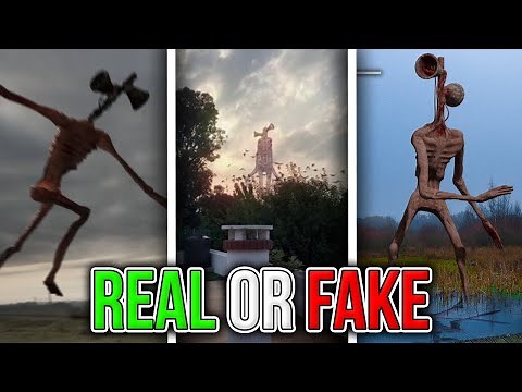 SIREN HEAD CAUGHT ON CAMERA.. *Is it REAL or FAKE!?*